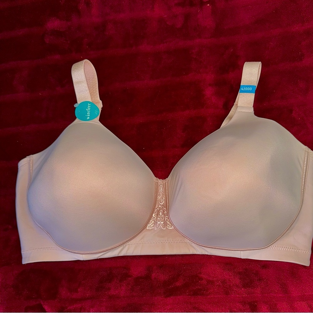 Vanity Fair wireless Soft Beige Bra